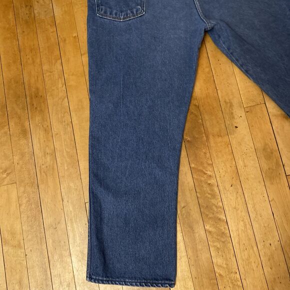 Saddle King Vintage Blue Jeans Men’s 42x34 Made In USA Regular Wash - Picture 16 of 16